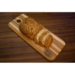 Hickory Bread Board Block Cutting Board