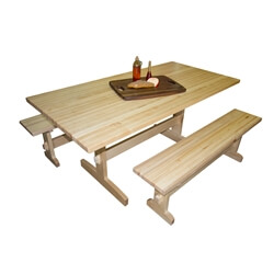 Maple Trestle Table